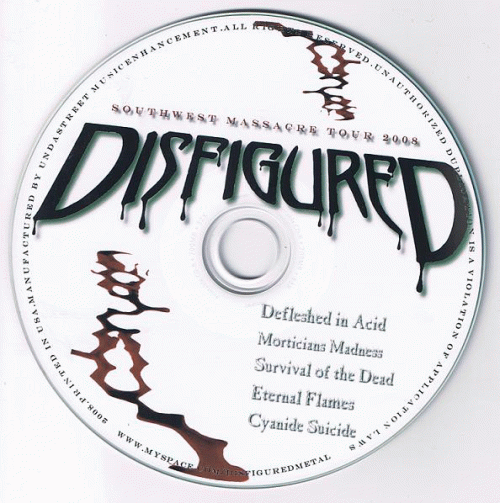 Disfigured (USA-2) : Southwest Massacre Tour 2008 Promo